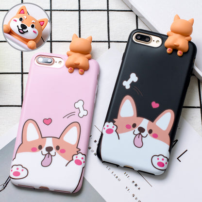 3D Corgi iPhone Case