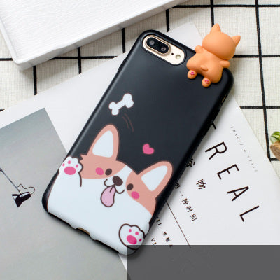 3D Corgi iPhone Case