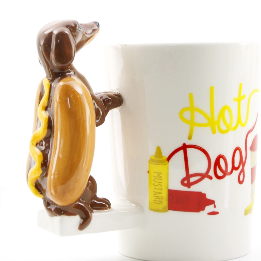 Hot Dog Dachshund Mug