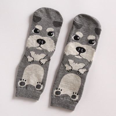 Bobbi Schnauzer Socks