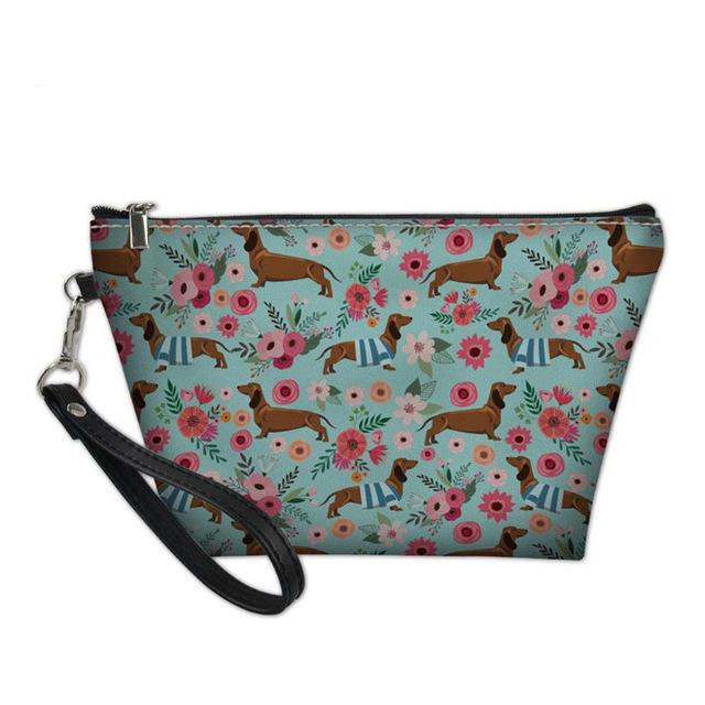 Dachshund Cosmetic Bag