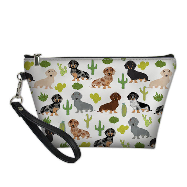 Dachshund Cosmetic Bag