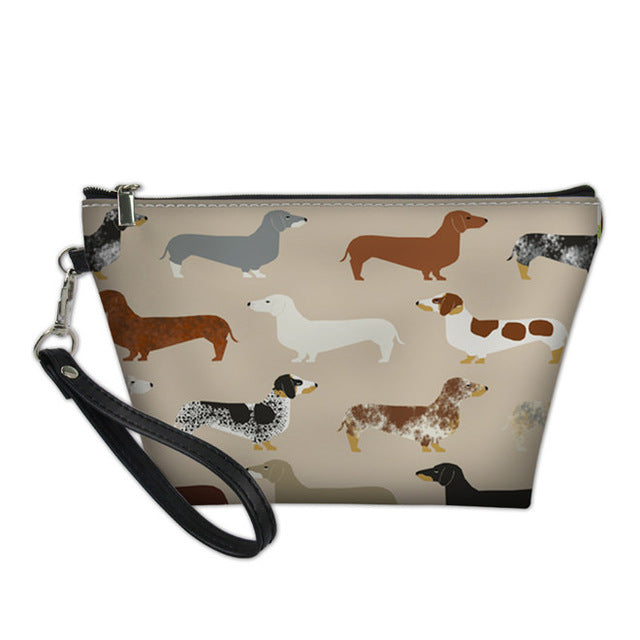 Dachshund Cosmetic Bag