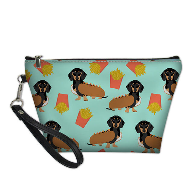 Dachshund Cosmetic Bag