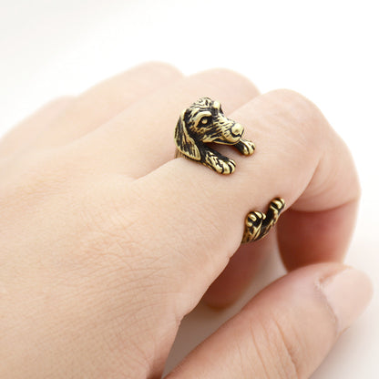 Dachshund Hug Ring