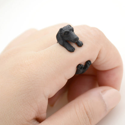 Dachshund Hug Ring