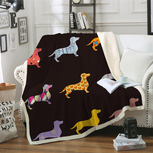 Dachshund Throw Blanket