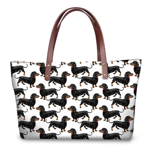 Molly Dachshund Shopper Bag