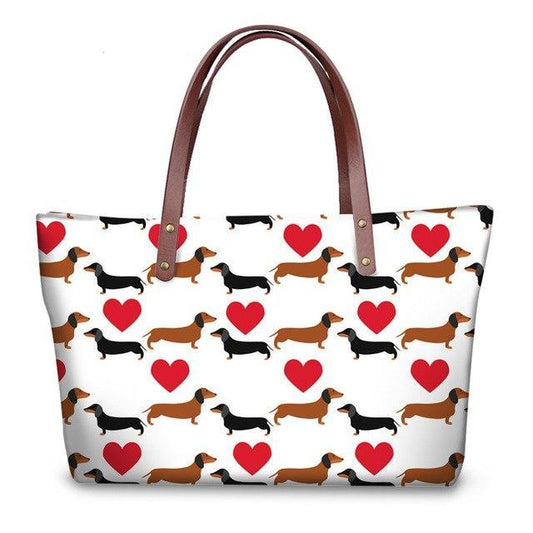 Lucy Dachshund Shopper Bag