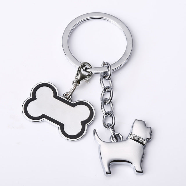 Levi Westie Keychain