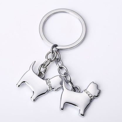 Levi Westie Keychain