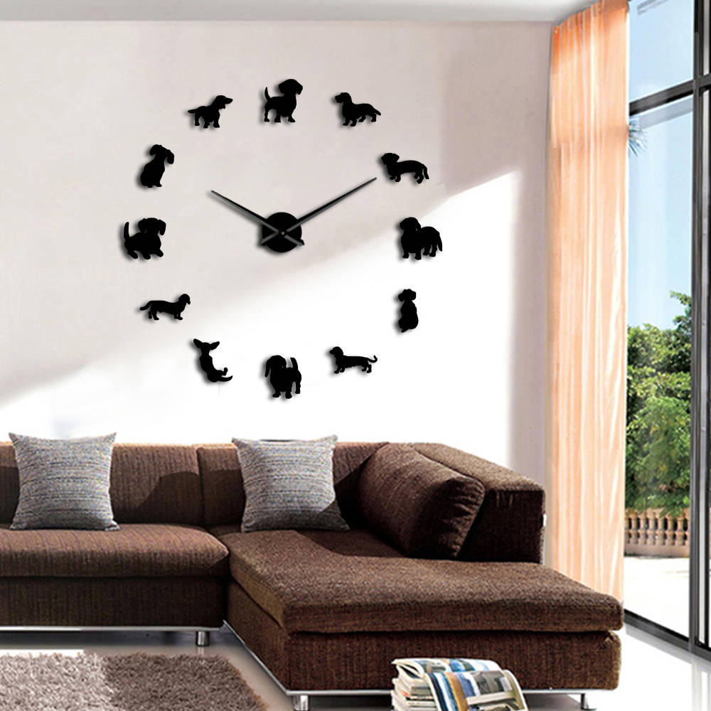 DIY Dachshund Wall Clock