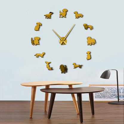 DIY Dachshund Wall Clock