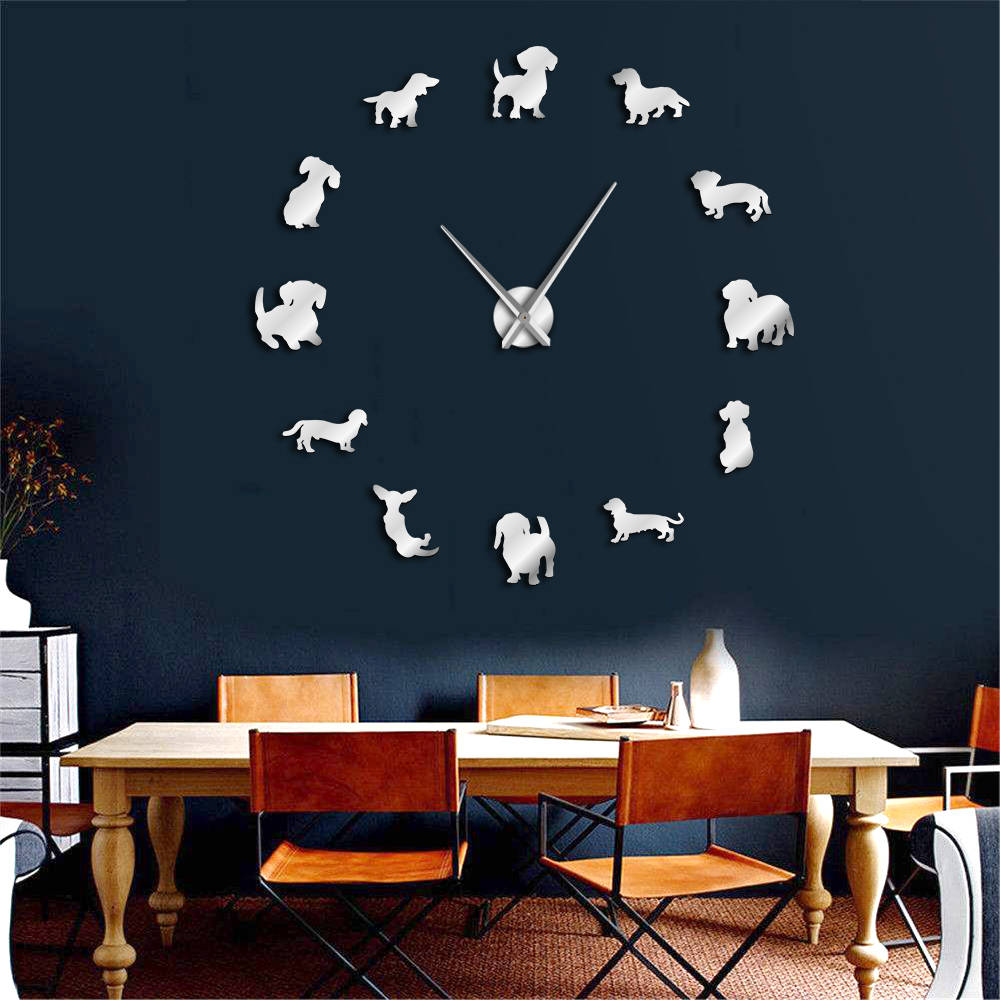 DIY Dachshund Wall Clock