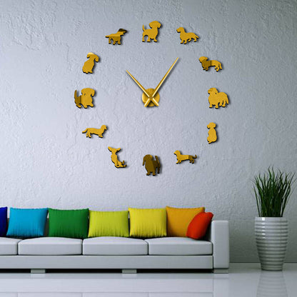 DIY Dachshund Wall Clock