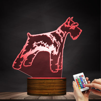 Schnauzer Lamp