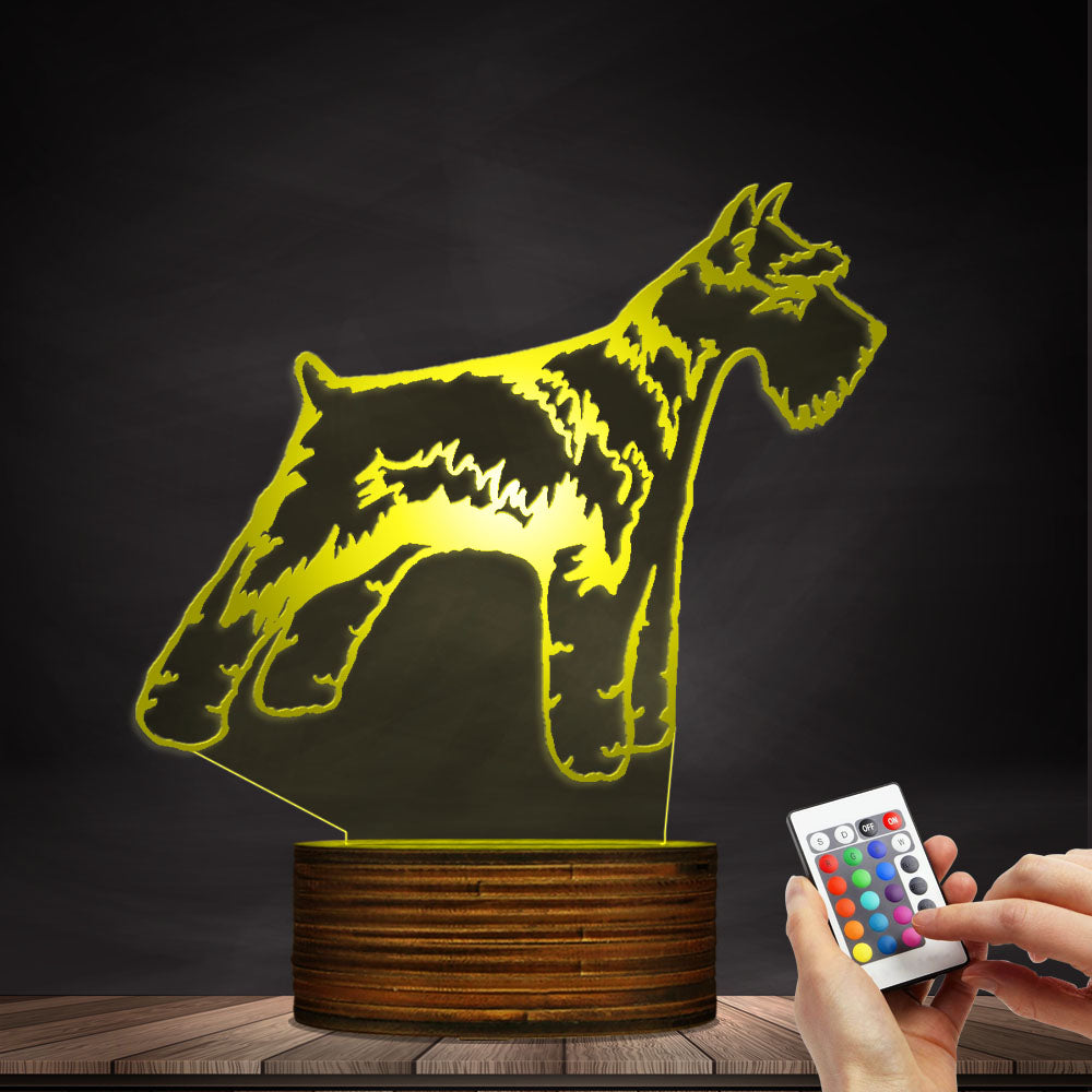 Schnauzer Lamp