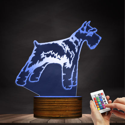 Schnauzer Lamp