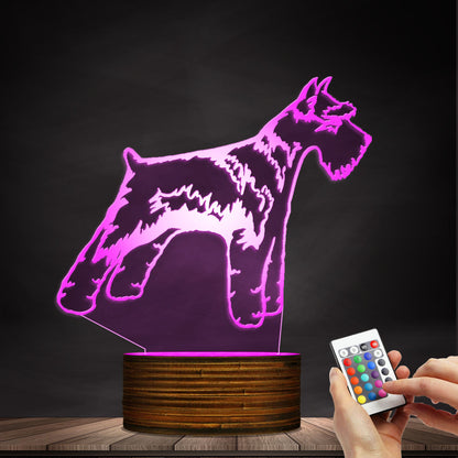 Schnauzer Lamp