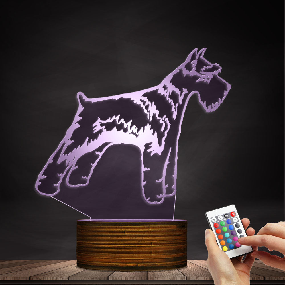 Schnauzer Lamp