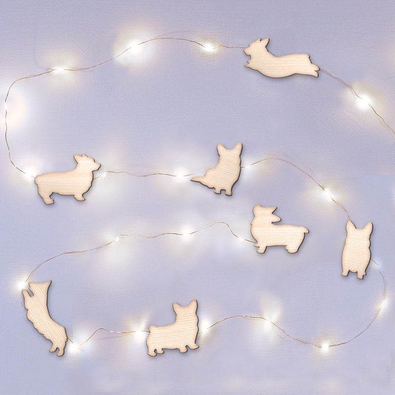 Corgi String Lights