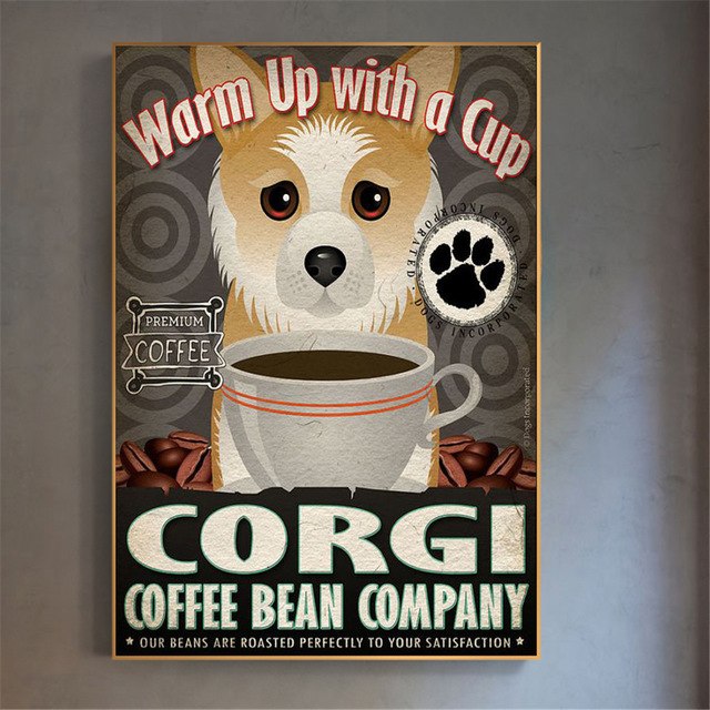 Dog Company Canvas Posters