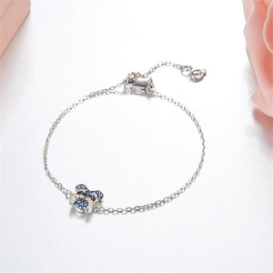 Miniature Schnauzer 925 Sterling Silver Bracelet