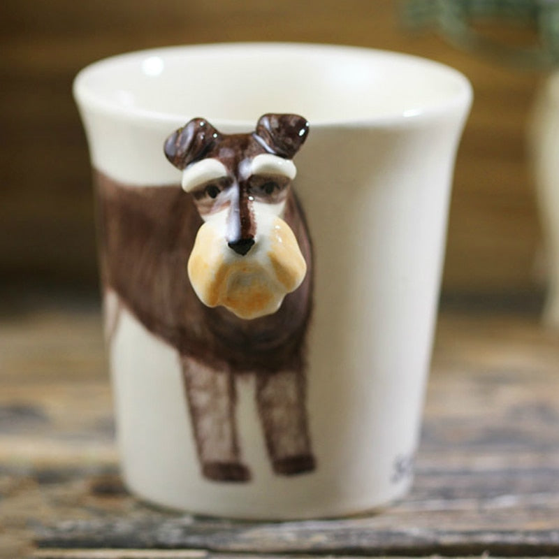 3D Schnauzer Mug